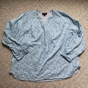 JCREW Liberty of London blouse